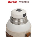 AZKO Ataru 520 ml Botol Vaccuum Flask Dengan Sleeve tumbler termos minumantempat air minum panas dinginwater bottle food gradeperlengkapan minum
