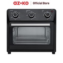 AZKO Kris 28 ltr Air Fryer Oven 800 watt - Hitam Alat Masak Goreng Pembuat Makanan Penggoreng Tanpa Minyak Elektronik Dapur