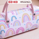 AZKO Ataru Kacamata Anak Dengan Case Rainbow 2 Kacamata Hitam Kids Kid Sunnies Eyewear Aksesoris Fashion Anak Anak