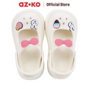 AZKO Ataru Ukuran 27 Sandal Anak Clogs Mary Jane - Krem Kid Slippers Sepatu Sandal Alas Kaki Sendal Santai Anak