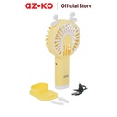 AZKO Ataru Kipas Angin Portabel Rechargeable Bee 2 - Kuning portable fan kipas mini travel serbaguna kipas angin isi ulang penyejuk udara