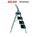 AZKO Fixsteps Tangga Lipat Aluminium Stool Multifunction Household Ladder Peralatan Rumah Tangga Buka Tutup Foldable Ladder