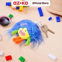 AZKO Ataru Gantungan Kunci Plush Crazy Girl Random key chain penanda kunci serbaguna key ring accessories