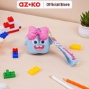 AZKO Ataru Gantungan Kunci Monster With Bow Random key chain penanda kunci serbaguna key ring accessories