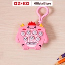 AZKO Ataru Gantungan Kunci Memory Dino Random key chain penanda kunci serbaguna key ring accessories