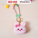 AZKO Ataru Gantungan Kunci Pouch Cute Animal Series Random key chain penanda kunci serbaguna key ring accessories