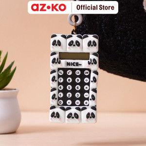 AZKO Ataru Gantungan Kunci Calculator Random key chain penanda kunci serbaguna key ring accessories