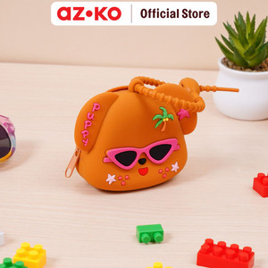 AZKO Ataru Gantungan Kunci Pouch Animal With Sunnies Random key chain penanda kunci serbaguna key ring accessories