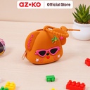 AZKO Ataru Gantungan Kunci Pouch Animal With Sunnies Random key chain penanda kunci serbaguna key ring accessories