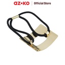 AZKO Ataru Ikat Rambut Rectangular Laser Cut Random hair tie aksesoris karet rambut cewek iket rambut wanita