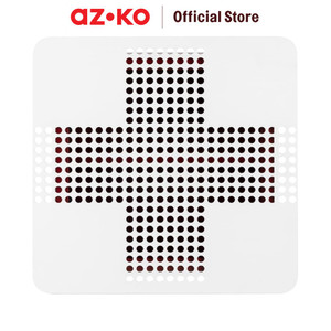 AZKO Fosa Kabinet Penyimpanan Obat 30X12X30 cm - Merah/Putih tempat obat-obatan medicine box medicine cabinet kotak penyimpanan obat