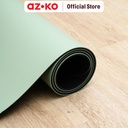 AZKO Alph Matras Yoga Pu Rubber Dengan Strap 3 mm - Hijau Sage mat alas senam mattress latihan yoga perlengkapan olahraga