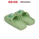 AZKO Ataru Sandal Anak Slides Dino - Hijau Kid Slippers Sepatu Sandal Alas Kaki Sendal Santai Anak