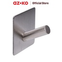 AZKO Stora Set 2 Pcs Gantungan Dinding Square Metal Pengait Multifungsi Tembok Clothes Hook Tempat Gantung Pakaian Barang Serbaguna