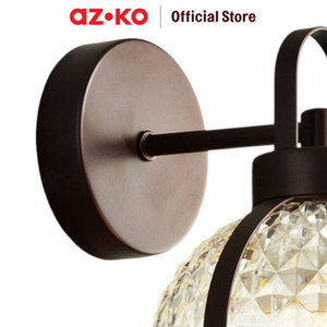 AZKO Eglare Karla Lampu Dinding Indoor E14 - Cokelat Coffee wall lamp light lampu tembok penerangan indoor lampu dekorasi