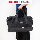 AZKO Passport Ogata Tas Travel - Hitam travel bag tas traveling hand carry bag perlengkapan jalan-jalan
