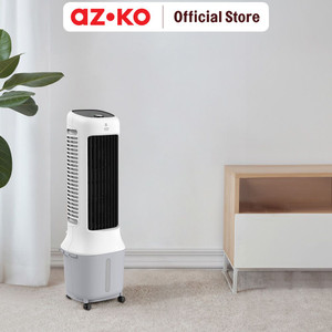 AZKO Krisbow Sync 10 ltr Smart Air Cooler 1300Cmh - Putih Smart Ice Conditioner Pendingin Ruangan Penyejuk Udara Kipas Angin Evaporasi Cooling Fan