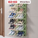 AZKO Stora Rak Sepatu Lipat Gantung Shoe Rack Organizer Sandal Sepatu Kabinet Alas Kaki Tempat Penyimpanan Sendal
