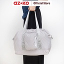 AZKO Passport Eloise Tas Duffle Lipat - Abu-Abu tas bahu stylish totebag serbaguna multifunctional bag tas travel praktis