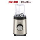 AZKO Kris 800 ml Blender 2In1 Stainless Steel - Hitam mesin pembuat jus juice maker food grade penghalus makanan perlengkapan dapur