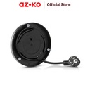 AZKO Kris 800 ml Teko Listrik Stainless Steel 800 watt - Hitam ceret food grade ketel air elektrik electric kettle wadah masak air