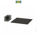 IKEA UPPDATERA Pegboard Pengatur Laci Antrasit 60cm