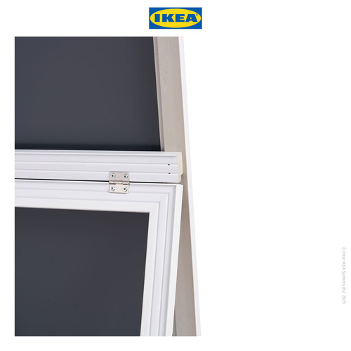 IKEA Metro Cermin Badan / Kaca Minimalis Putih 40x150 cm