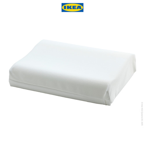 IKEA PAPEGOJBUSKE Bantal Ergonomis Untuk Telentang / Miring 33x45cm