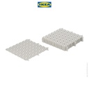 IKEA ALTAPPEN Decking Tile Bongkar Pasang Abu-Abu 0.81 m² Isi 9Pcs