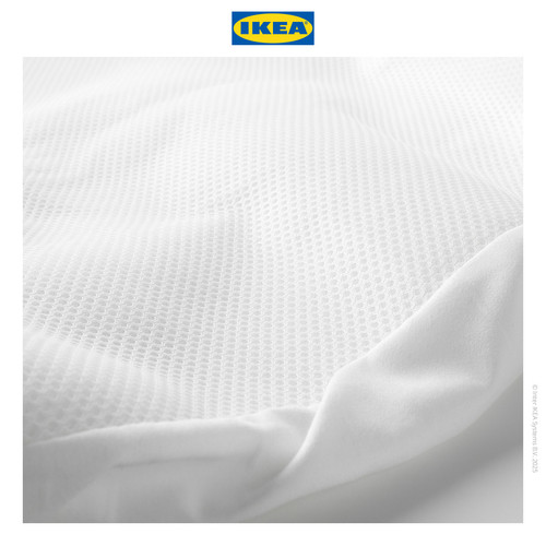 IKEA LENAST Pelindung Kasur / Matras Putih 60x120 cm
