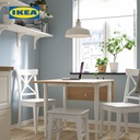 IKEA DANDERYD Meja Makan Dengan Daun Meja Lipat 74/134x80 cm