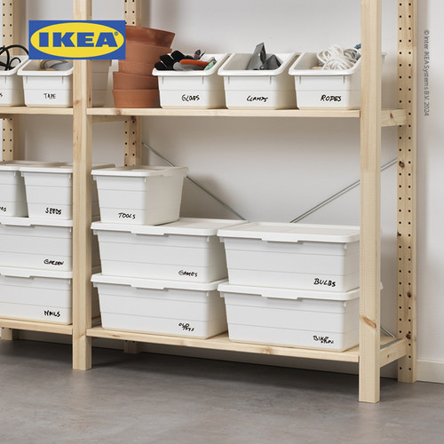 IKEA SOCKERBIT Kotak Penyimpanan Serbaguna 19x26x15 cm