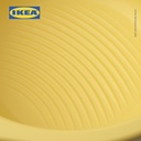 IKEA PEPPRIG Bak Cuci Dapat Dilipat Kuning 27 cm