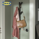 IKEA TJUSIG Gantungan Baju Dinding Serbaguna Hitam Minimalis 78 cm