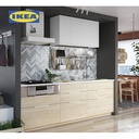 IKEA KUNGSFORS Rak Dapur Kisi-KisiDinding Bahan Baja Tahan Karat 56 cm