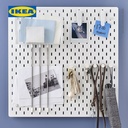 IKEA SKADIS Pengait Pegboard Serbaguna 19 mm Isi 5pcs