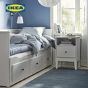 IKEA AGOTNES Kasur Busa Tipe Keras Biru Muda 80x200 cm