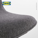 IKEA LANGFJALL Kursi Kerja / Belajar Minimalis Gunnared Abu-Abu/Hitam