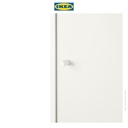 IKEA KLEPPSTAD Lemari Pakaian Pintu Geser Minimalis Putih 117x176 cm
