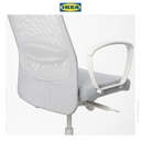 IKEA MARKUS Kursi Kantor Minimalis Vissle Abu-Abu Muda