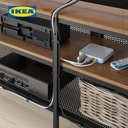 IKEA FJALLBO Meja TV Minimalis Hitam 100x36x54cm
