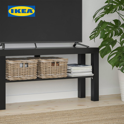IKEA LACK Meja TV Minimalis Hitam 90x26x45 cm
