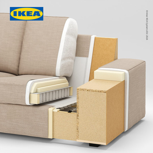IKEA KIVIK Sofa 2 Dudukan Nyaman Minimalis Anarsit