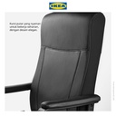 IKEA MILLBERGET Kursi Kerja Putar dengan Sandaran Tangan