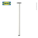 IKEA LAGKAPTEN/ALEX Meja Kerja/Belajar Minimalis Dengan Laci 120x60cm