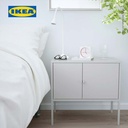 IKEA LIXHULT Kabinet Abu-Abu dengan Dua Pintu 60x35cm