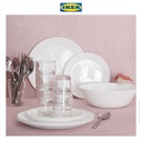 IKEA OFTAST Mangkuk Keramik Putih Ukuran 15cm