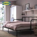IKEA FYRESDAL Rangka Dipan 80x200 cm Hitam Bahan Baja