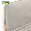 IKEA POANG Kursi Berlengan Veneer Kayu Untuk Santai Krem Muda