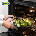 IKEA FOLJSAM Piring Oven Kaca Bening 24.5x24.5cm